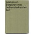 Prikken en borduren met bolvensterkaarten set