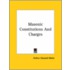 Masonic Constitutions And Charges