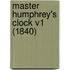 Master Humphrey's Clock V1 (1840)