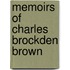 Memoirs Of Charles Brockden Brown