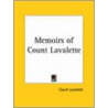 Memoirs Of Count Lavalette (1894) door Count Lavalette