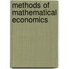 Methods Of Mathematical Economics door Joel N. Franklin