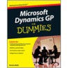 Microsoft Dynamics Gp For Dummies door Renato Bellu