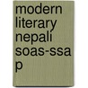 Modern Literary Nepali Soas-ssa P door Michael J. Hutt