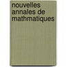 Nouvelles Annales de Mathmatiques door Anonymous Anonymous