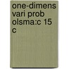 One-dimens Vari Prob Olsma:c 15 C door Stefan Hildebrandt