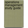 Operations Management Study Guide door William J. Stevenson