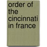 Order of the Cincinnati in France door Asa Bird Gardiner