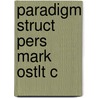 Paradigm Struct Pers Mark Ostlt C door Michael Cysouw