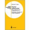 Partial Differential Equations Ii door Michael Taylor