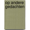Op andere gedachten door B. MacMahon