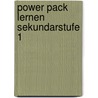 Power Pack Lernen Sekundarstufe 1 door Onbekend