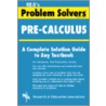 Pre-Calculus Problem Solver (Rea) door Tom Rea