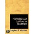 Principles Of Justice In Taxation