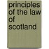 Principles Of The Law Of Scotland