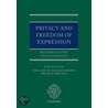 Privacy & Freedom Expression 2e P door Richard Clayton