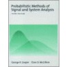 Prob Meth Sig Sys Anal 3e Osece C by George R. Cooper