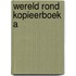 Wereld rond kopieerboek a