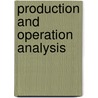 Production And Operation Analysis by Unknown