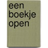 Een boekje open