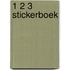 1 2 3 stickerboek