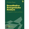Quantitative Anorganische Analyse by Christian Beyer