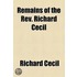 Remains Of The Rev. Richard Cecil