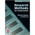 Research Methods For Construction