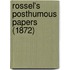 Rossel's Posthumous Papers (1872)