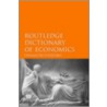 Routledge Dictionary of Economics door Donald Rutherford