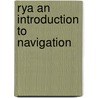 Rya An Introduction To Navigation door Tim Bartlett
