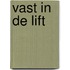 Vast in de lift