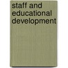 Staff And Educational Development door Helen Pb Edwards