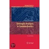 Strength Analysis In Geomechanics door Serguey A. Elsoufiev