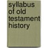 Syllabus of Old Testament History