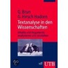 Textanalyse in den Wissenschaften door Georg Brun