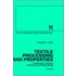 Textile Processing and Properties