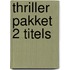 Thriller pakket 2 titels
