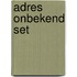 Adres onbekend set