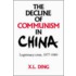 The Decline of Communism in China