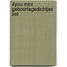 4You mini Geboortegedichtjes set