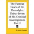 The Famous Cases Of Dr. Thorndyke