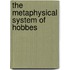 The Metaphysical System Of Hobbes