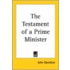 The Testament Of A Prime Minister