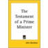 The Testament Of A Prime Minister
