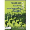 Handboek Externe Verslaggeving Checklist door Onbekend