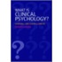 What Is Clinical Psychology 4e? P