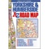 Yorkshire And Humberside Road Map