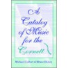 A Catalog Of Music For The Cornett door Michael Colliver