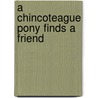 A Chincoteague Pony Finds A Friend door Ms. T